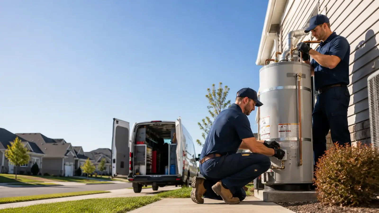 Water Heater Installation in Sublime, TX
